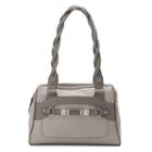 Rosetti Twist-it-up Two-tone Satchel, Women's, Med Grey