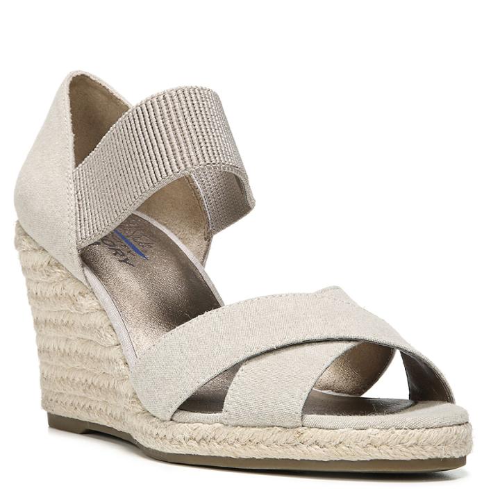 Lifestride Strut Women's Espadrille Wedges, Size: 6 Wide, Other Clrs
