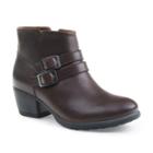 Eastland Stella Women's Leather Ankle Boots, Size: Medium (7.5), Dark Brown