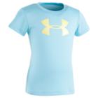 Girls 4-6x Under Armour Logo Graphic Tee, Girl's, Size: 4, Blue