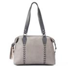 Rosetti Casual Crossing Satchel, Women's, Med Grey