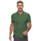 Men's Croft & Barrow&reg; Tailored-fit Polo, Size: Xl, Med Green