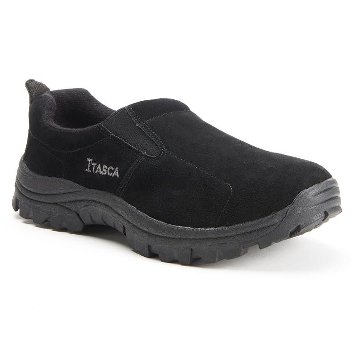 Itasca Searay Men's Slip-on Casual Shoes, Size: 13, Black