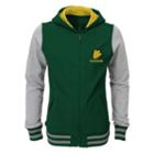 Girls 4-6x Oregon Ducks Varsity Hoodie Jacket, Girl's, Size: S(4), Multicolor