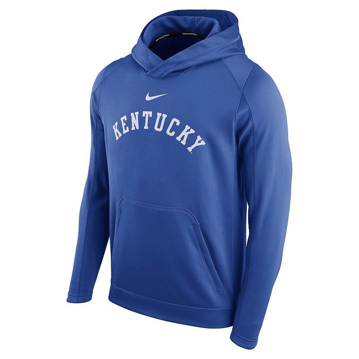 Men's Nike Kentucky Wildcats Therma-fit Circuit Hoodie, Size: Xl, Dark Blue