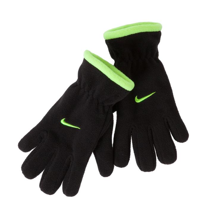 Nike Fleece Gloves - Boys, Size: 8-20, Green Oth