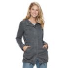 Women's Sonoma Goods For Life&trade; Long Utility Jacket, Size: Xxl, Dark Grey