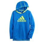 Boys 8-20 Adidas Coast To Coast Hooded Tee, Size: Xl, Brt Blue