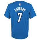 Boys 8-20 Oklahoma City Thunder Carmelo Anthony Name & Name Tee, Size: L 14-16, Blue