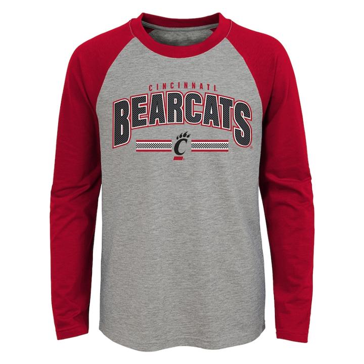 Boys 4-18 Cincinnati Bearcats Audible Tee, Size: 16-18, Grey