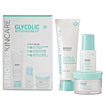 Serious Skincare Glycolic Retexturizing Kit, Multicolor