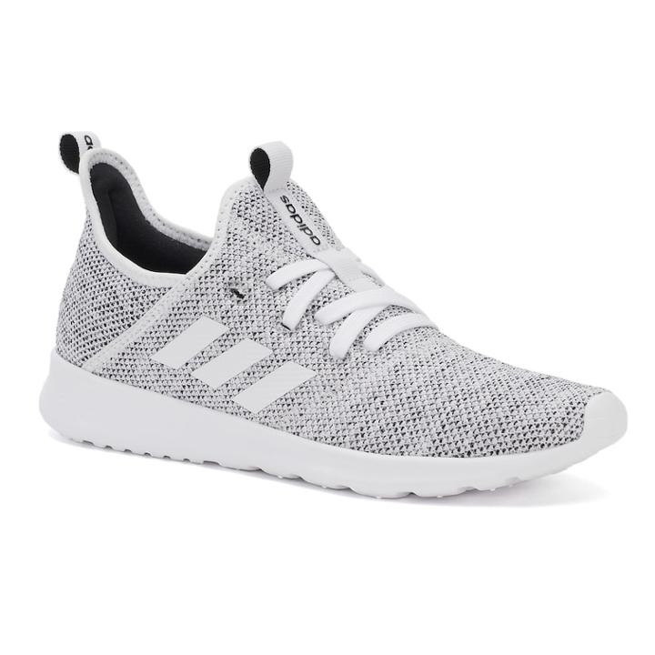 Adidas Neo Cloudfoam Pure Women's Sneakers, Size: 9, White