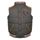 Men's Franchise Club Texas A & M Aggies Legacy Reversible Vest, Size: Small, Grey