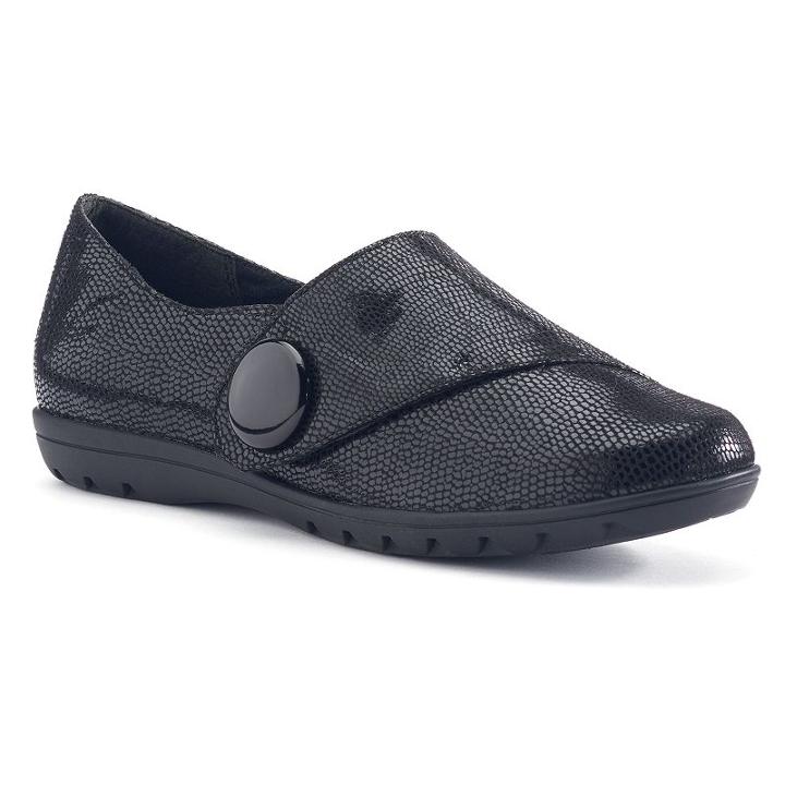 Soft Style By Hush Puppies Veda Women's Monk-strap Shoes, Size: Medium (6), Black