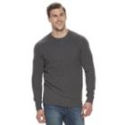Big & Tall Croft & Barrow&reg; True Comfort Stretch Crewneck Sweater, Men's, Size: 4xb, Dark Grey