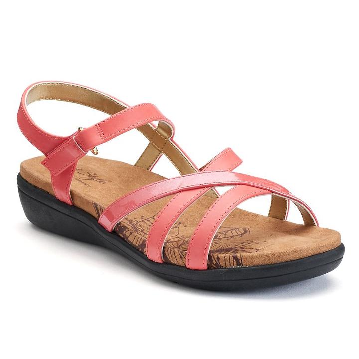 Soft Style By Hush Puppies Paityn Women's Sandals, Size: 5.5 Med, Dark Pink