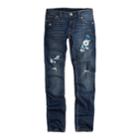 Girls 7-16 Levi's 711 Embroidered Flower Skinny Jeans, Size: 14, Med Blue