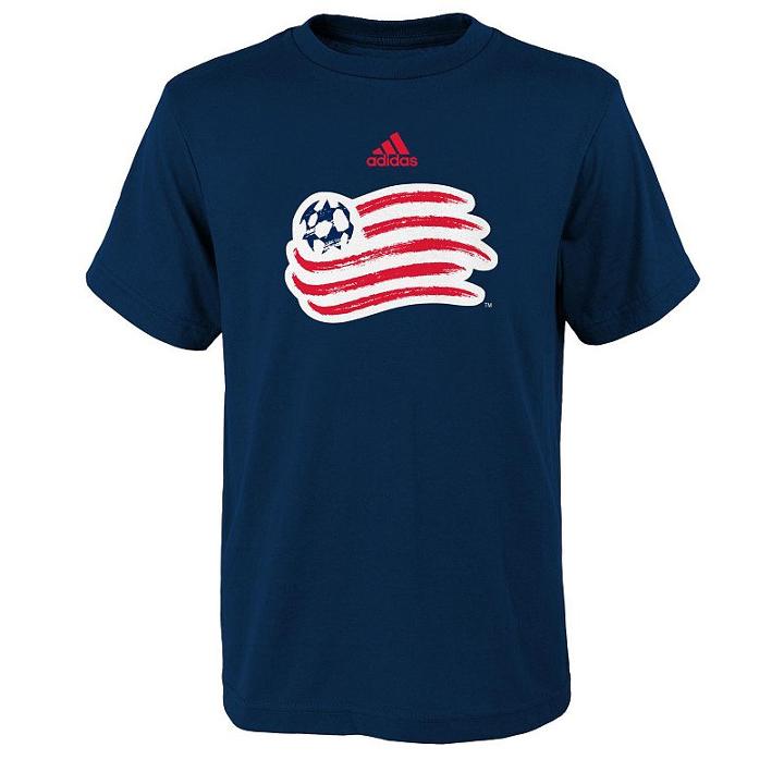 Boys 8-20 Adidas New England Revolution Primary Logo Tee, Boy's, Size: L(14/16), Ovrfl Oth
