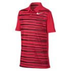 Boys 8-20 Nike Striped Golf Polo, Size: Small, Red Other