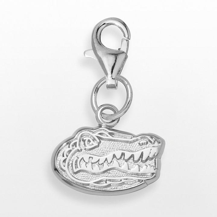 Logoart Florida Gators Sterling Silver Logo Charm, Women's, Multicolor