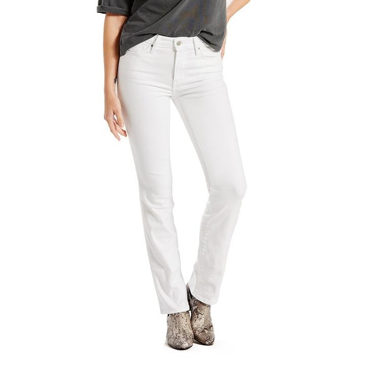 Women's Levi's&reg; Slimming Straight-leg Jeans, Size: 12/31 Avg, Natural