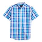 Boys 4-20 Chaps Tino Button-down Shirt, Size: 18-20, Blue (navy)
