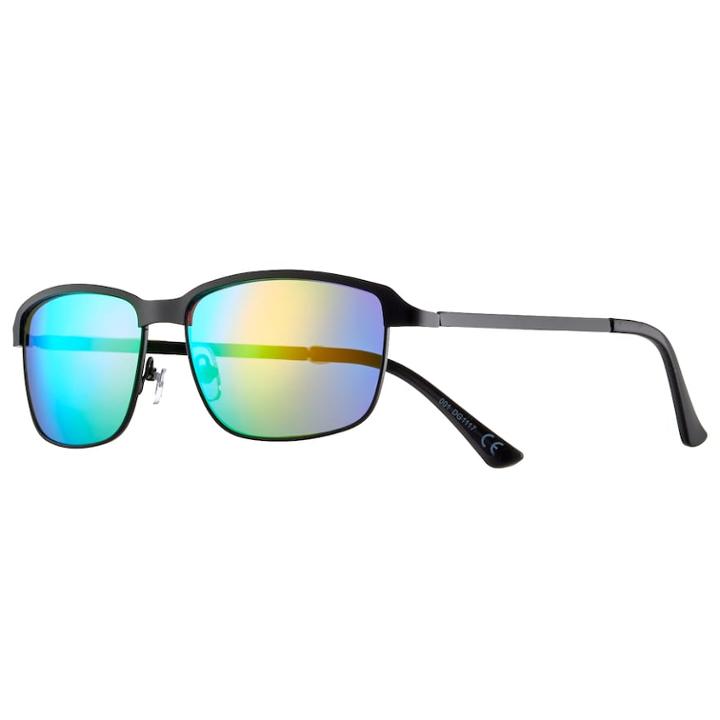 Men's Single Bridge Sunglasses, Black
