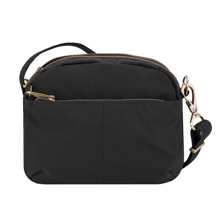 Travelon Anti-theft Signature Shoulder Bag, Women's, Black