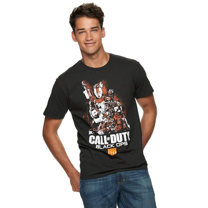 Men's Call Of Duty Black Ops Tee, Size: Large