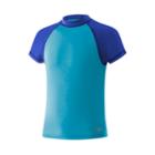 Girls 7-16 Speedo Colorblock Rashguard, Size: Medium, Blue