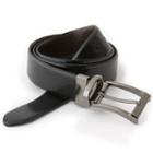 Men's Croft & Barrow&reg; Reversible Belt, Size: 34, Black
