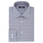 Men's Chaps Slim-fit No-iron Stretch-collar Dress Shirt, Size: 15-34/35, Blackwatch Plaid