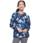 Juniors' So&reg; Hooded Graphic Windbreaker Jacket, Teens, Size: Large, Drk Purple