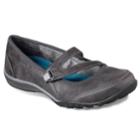 Skechers Relaxed Fit Breathe Easy Calmly Women's Shoes, Size: 9.5, Dark Grey