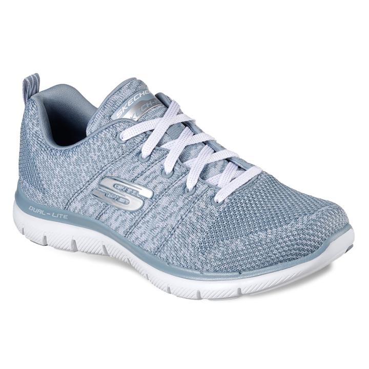 Skechers Flex Appeal 2.0 High Energy Women's Athletic Shoes, Size: 8.5, Orange