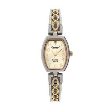 Precision By Gruen Women's Two Tone Expansion Watch, Multicolor