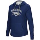 Women's Nevada Wolf Pack Crossover Hoodie, Size: Xl, Blue (navy)