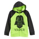 Boys 4-7x Star Wars A Collection For Kohl's Star Wars Darth Vader Zipper Hoodie, Size: 6, Green