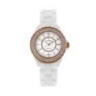 Peugeot Ceramic Crystal Watch - Ps4880wrg, Women's, White