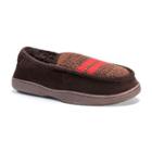 Muk Luks Men's Henry Loafer Slippers, Size: Small, Dark Brown