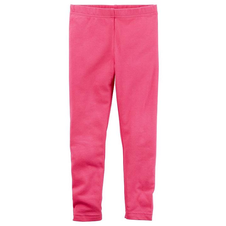 Girls 4-8 Carter's Pink Leggings, Girl's, Size: 6x