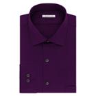 Men's Van Heusen Flex Collar Regular Fit Stretch Dress Shirt, Size: 16.5-32/33, Purple Oth
