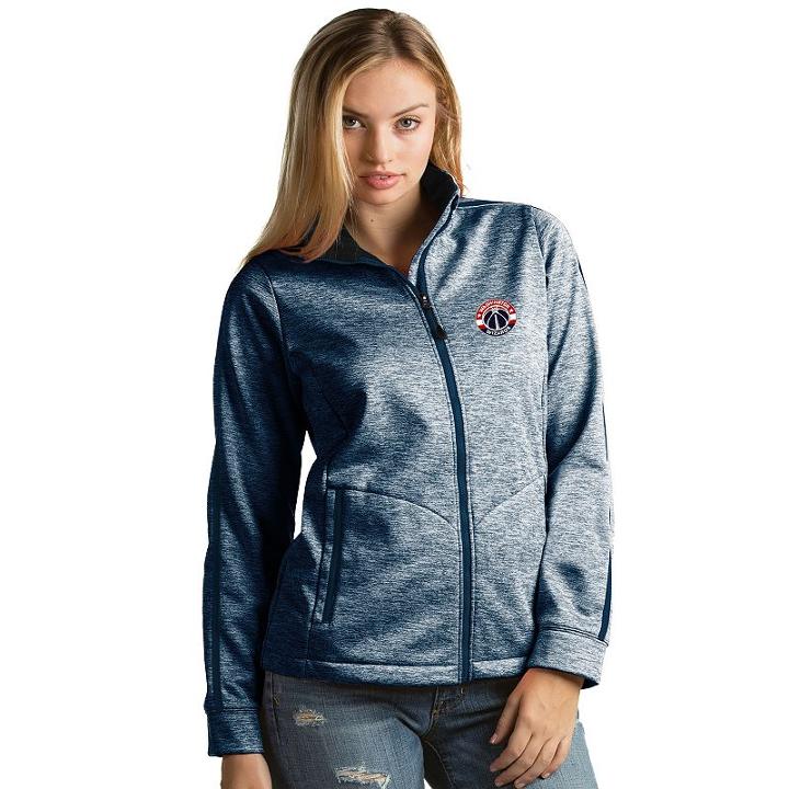 Women's Antigua Washington Wizards Golf Jacket, Size: Large, Blue (navy)