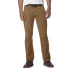 Men's Chaps Classic-fit 5-pocket Stretch Twill Pants, Size: 38x32, Brown