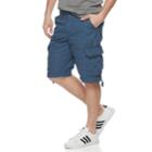 Men's Urban Pipeline Canvas Cargo Shorts, Size: 36, Blue