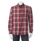 Men's Woolrich Red Creek Classic-fit Plaid Button-down Shirt, Size: Small