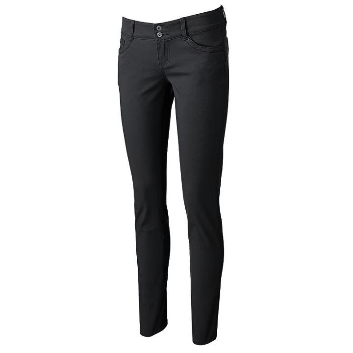 Juniors' Unionbay Lucy Skinny School Uniform Pants, Kids Unisex, Size: 1, Black