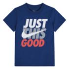 Boys 4-7 Nike Just This Good Tee, Size: 7, Brt Blue