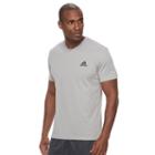 Men's Adidas Essential Tech Tee, Size: Medium, Med Grey