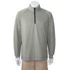 Men's C-buk By Cutter And Buck Half-zip Raglan Performance Pullover, Size: Small, Grey